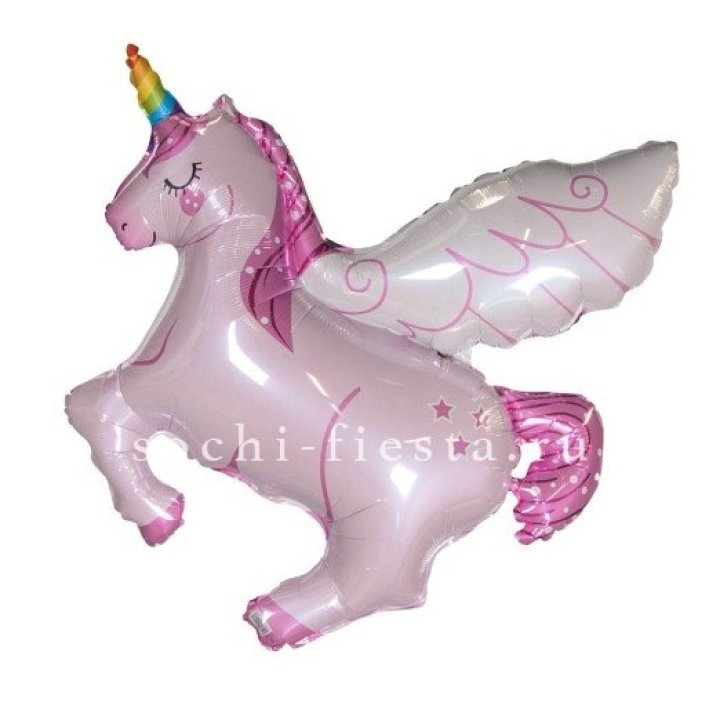 Фольгированный шар "Единорог" в Великом Новгороде