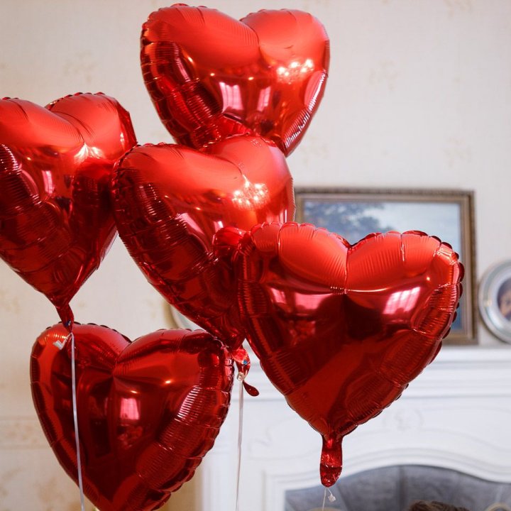 Фольгированный шар "Сердце" в Великом Новгороде