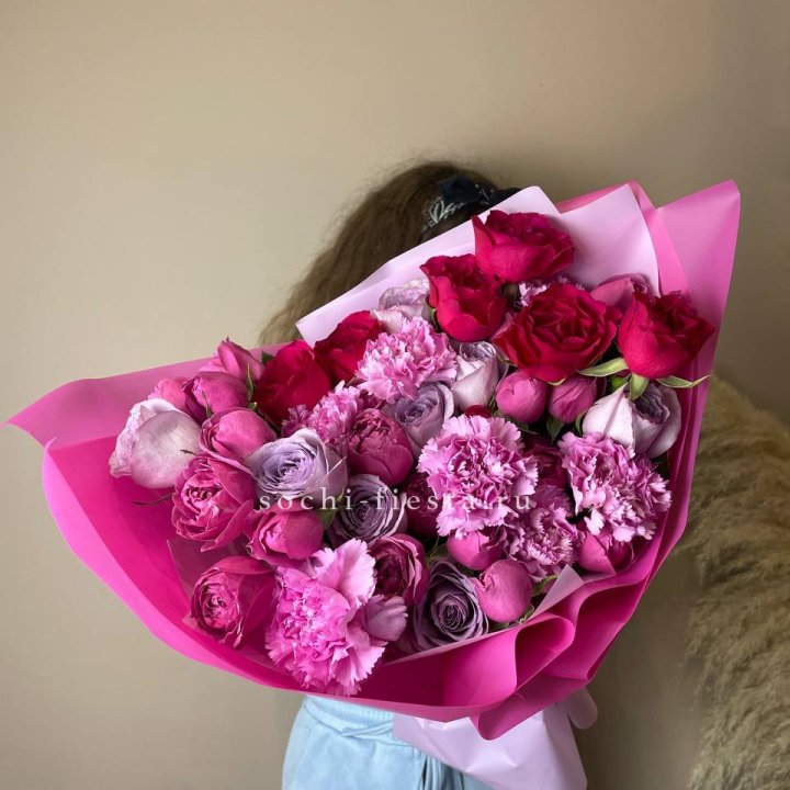  Букет "Фламенко" в Великом Новгороде