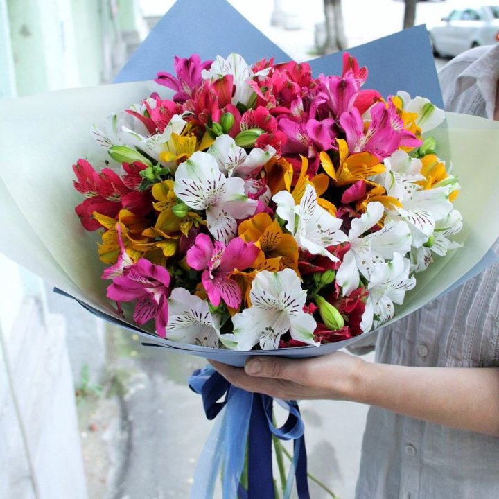 Микс альстромерий в Великом Новгороде