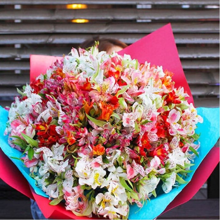 101 альстромерия в Великом Новгороде