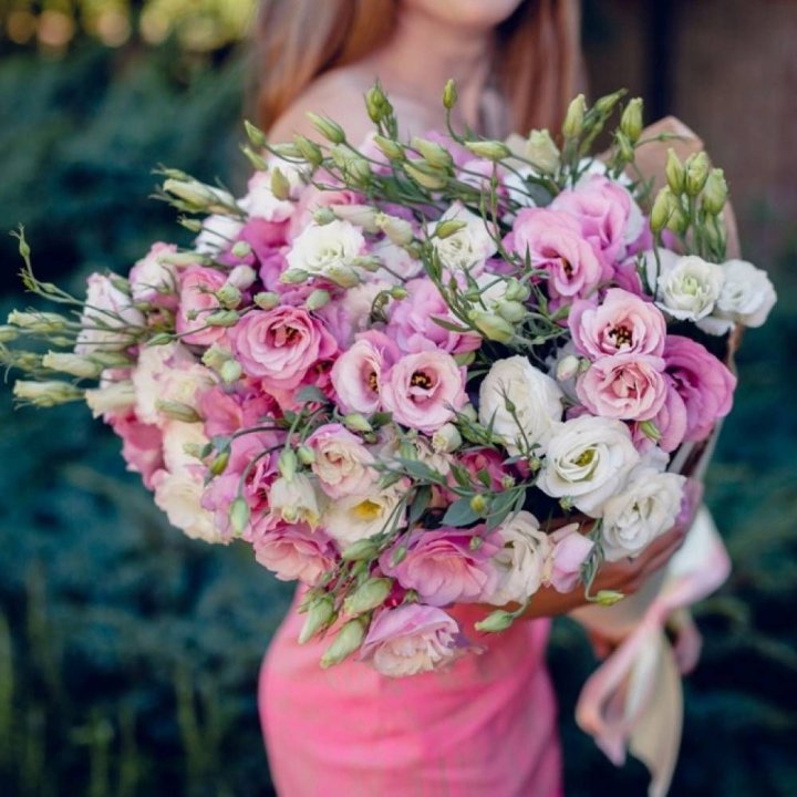 Букет эустом №1  в Великом Новгороде