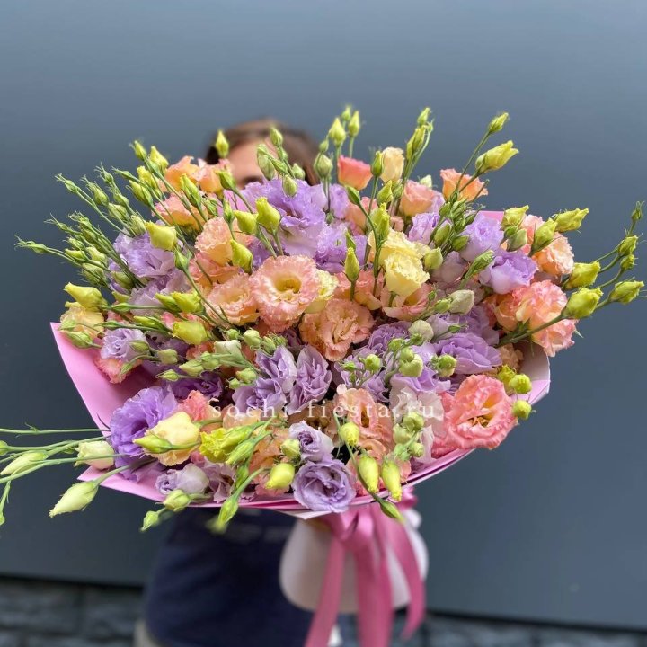 Букет эустом №2  в Великом Новгороде