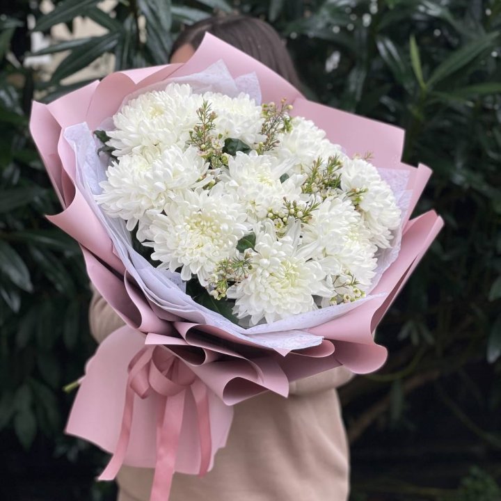 Букет хризантем №1 в Великом Новгороде