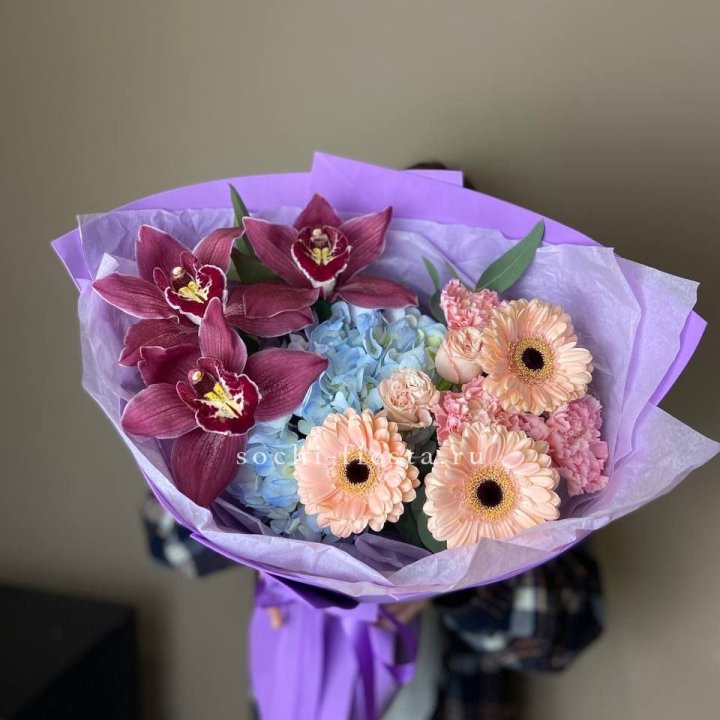  Букет "Слива" в Великом Новгороде