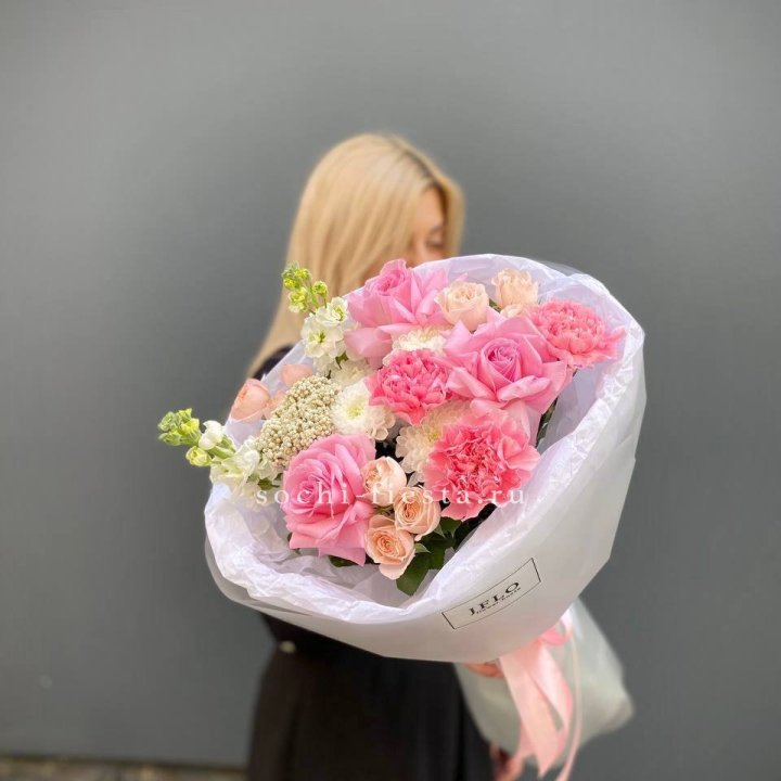 Букет "Нежный поцелуй" в Великом Новгороде