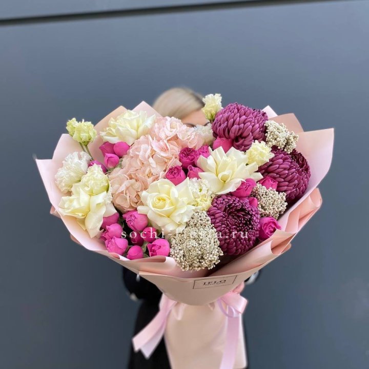 Букет "Любящее сердце" в Великом Новгороде