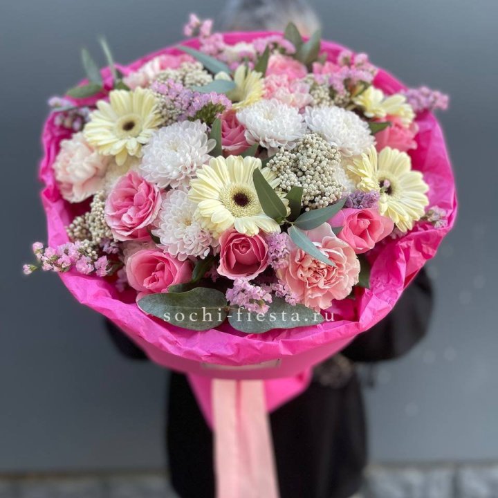 Букет "Нежное послание" в Великом Новгороде