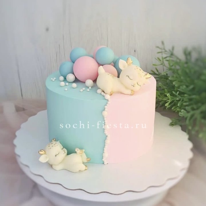 Торт "Boy or Girl?" в Великом Новгороде