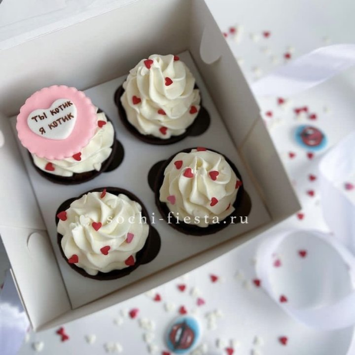 Набор капкейков "Для тебя" в Великом Новгороде