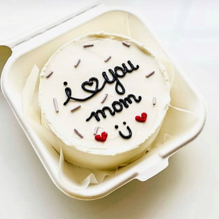 Бенто-торт "Мамочка, я люблю тебя!" в Великом Новгороде