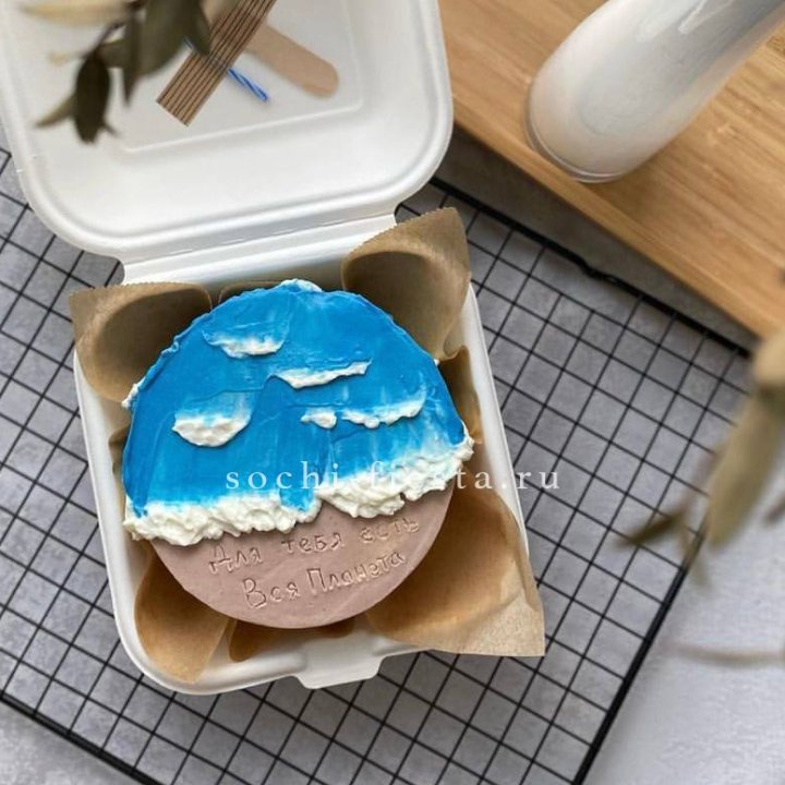 Бенто-торт "Для тебя это небо" в Великом Новгороде