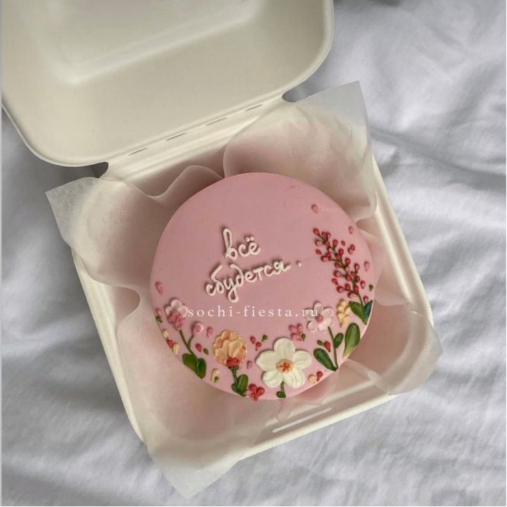 Бенто-торт "Все сбудется"  в Великом Новгороде