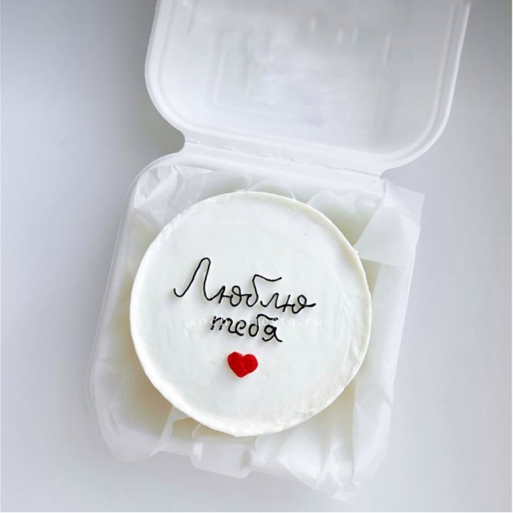 Бенто-торт "Люблю Тебя"  в Великом Новгороде