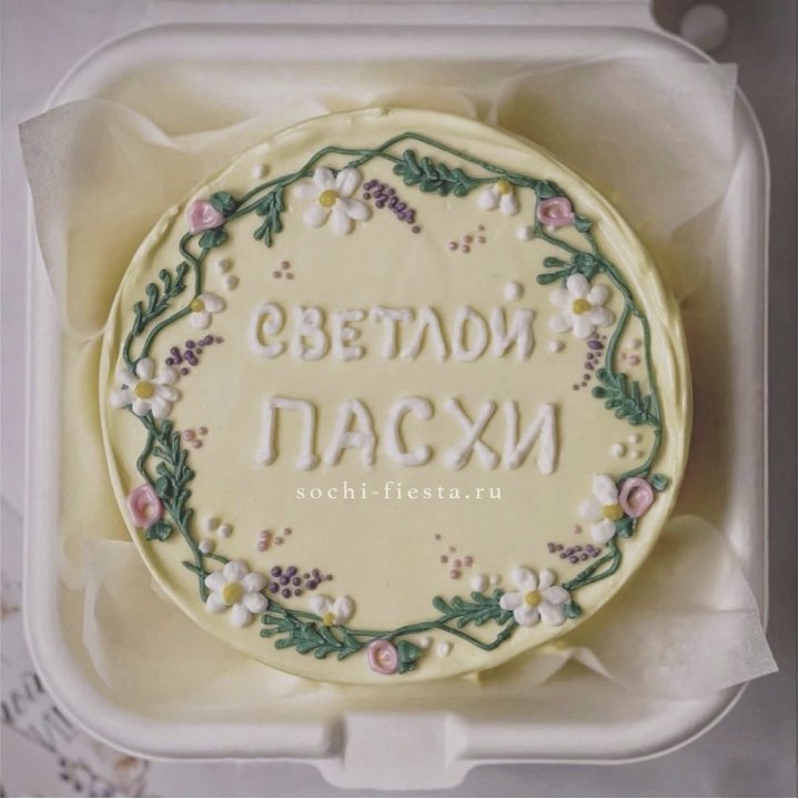 Бенто-торт "Светлой Пасхи" 2 в Великом Новгороде