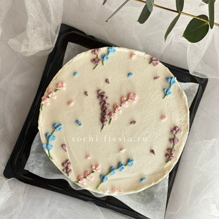Бенто-торт "Лаванда" в Великом Новгороде