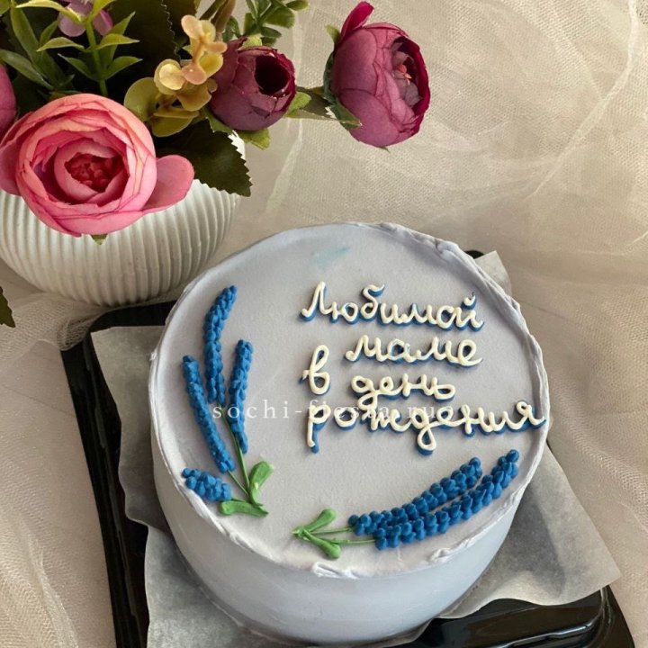 Бенто-торт "Любимой маме..." в Великом Новгороде