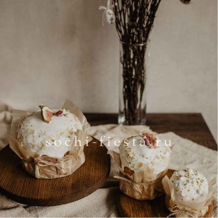 Кулич мини с изюмом в Великом Новгороде