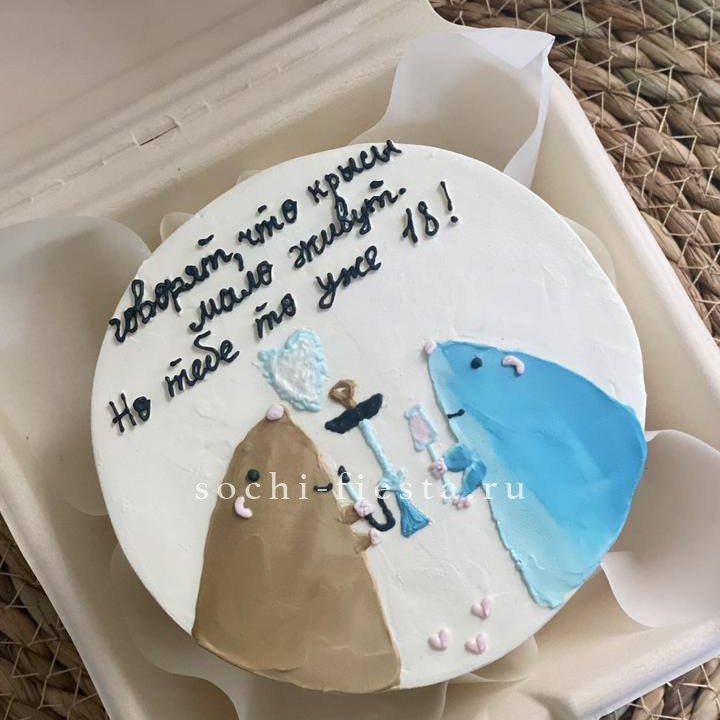 Бенто-торт "Крысы"  в Великом Новгороде