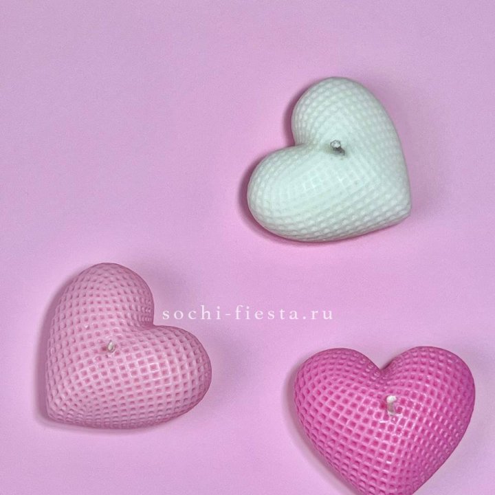 Набор свеч сердец в Великом Новгороде