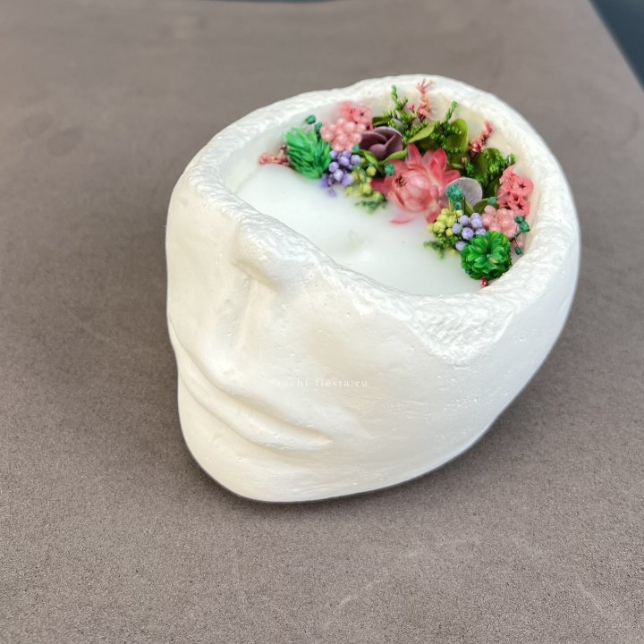 Свеча ароматическая в гипсе  в Великом Новгороде