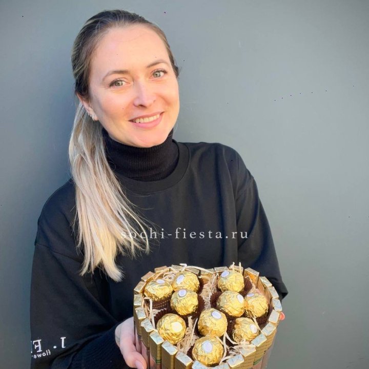 Шоколадный набор Сердце в Великом Новгороде