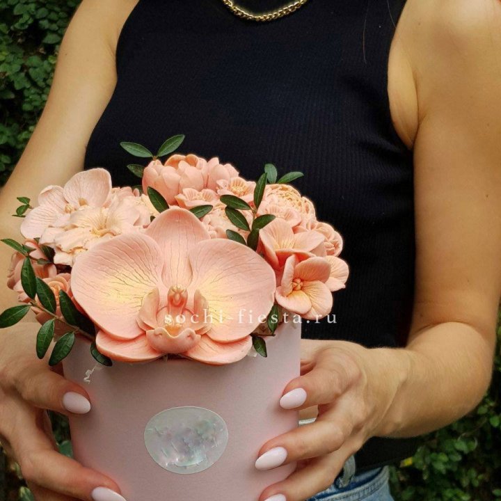 Шоколадный букет Орхидей в Великом Новгороде