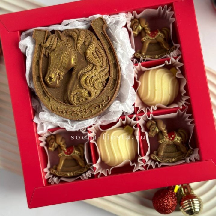 Бельгийский шоколад подкова в Великом Новгороде