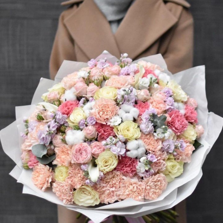 Макси-букет "Ванила" в Великом Новгороде