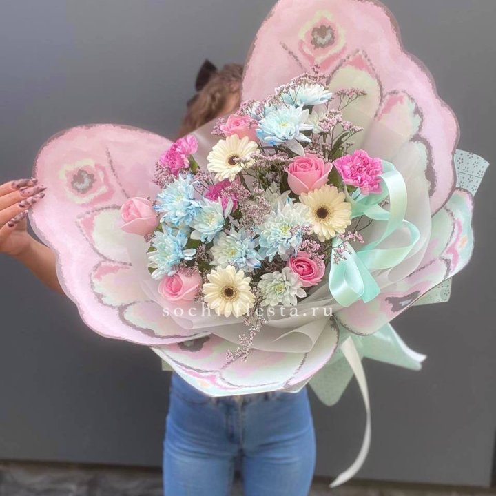  Букет "Бабочка №5" в Великом Новгороде