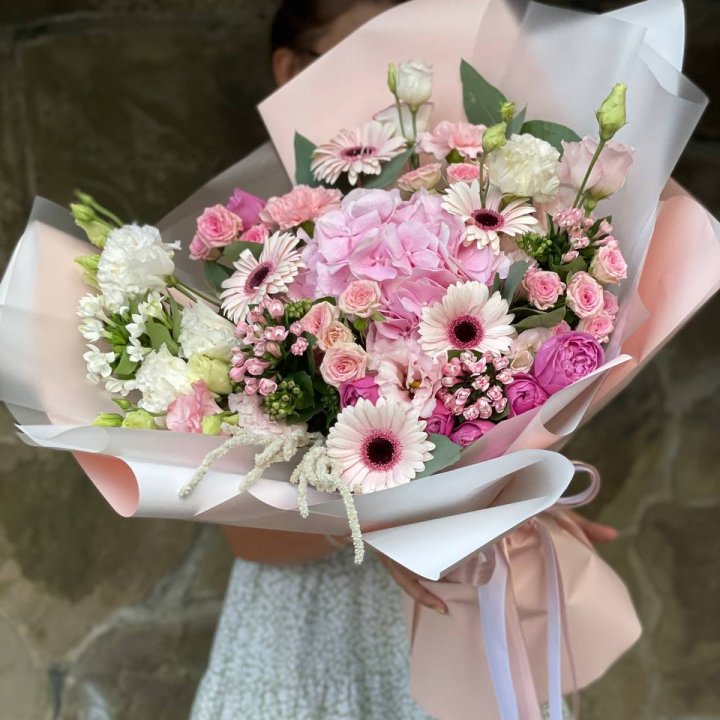 Авторский букет Пич в Великом Новгороде