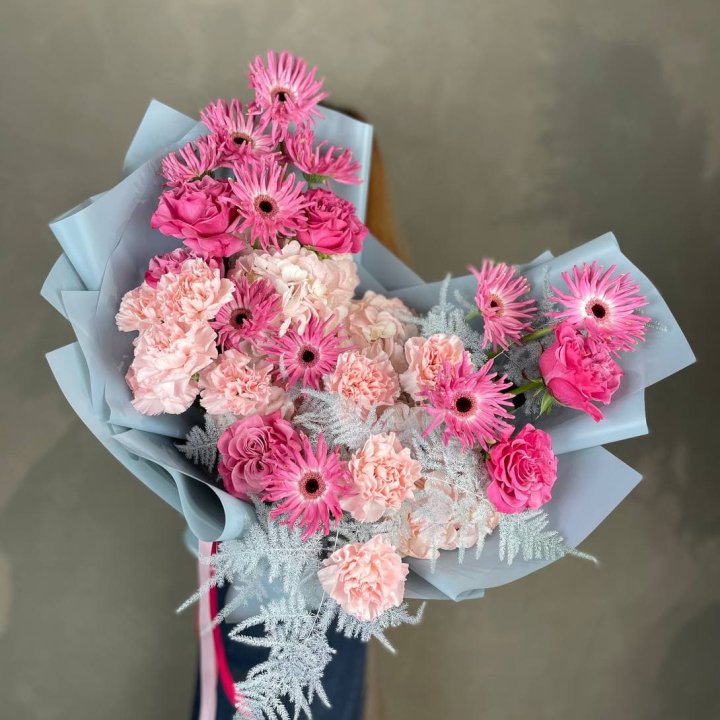 Дизайнерский букет "Свит хаер" в Великом Новгороде