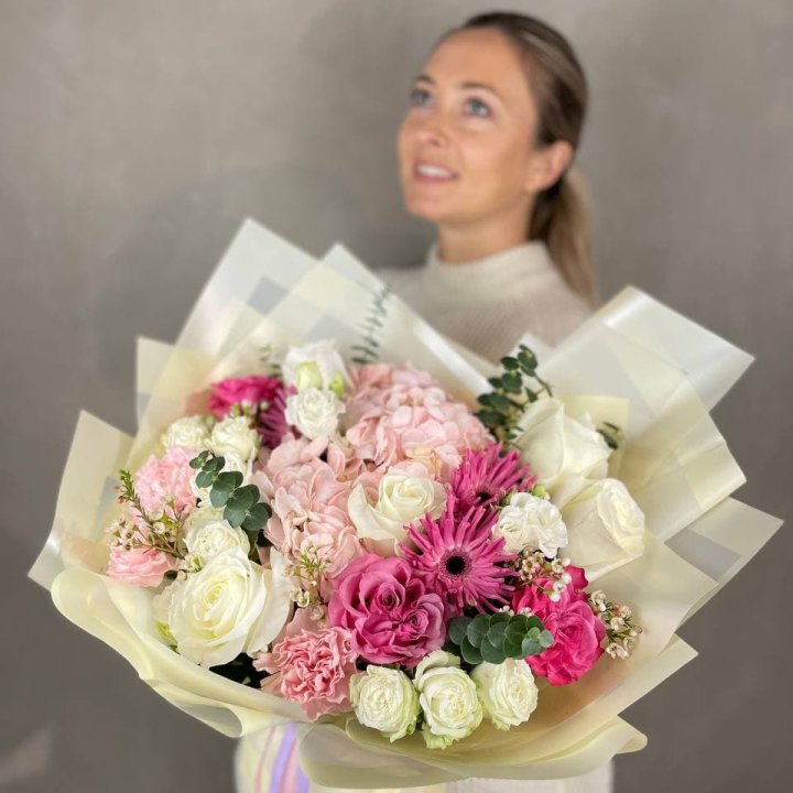 Дизайнерский букет "Мелоди" в Великом Новгороде