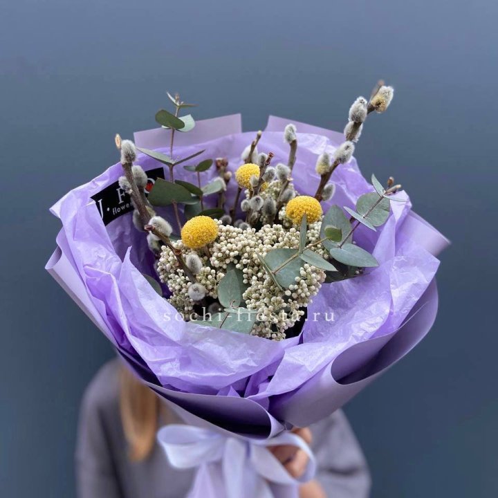 Букет с Вербой №1 в Великом Новгороде