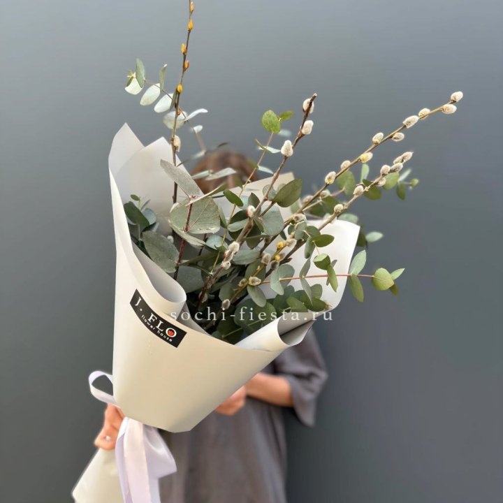 Букет Вербы и Эвкалипта в Великом Новгороде