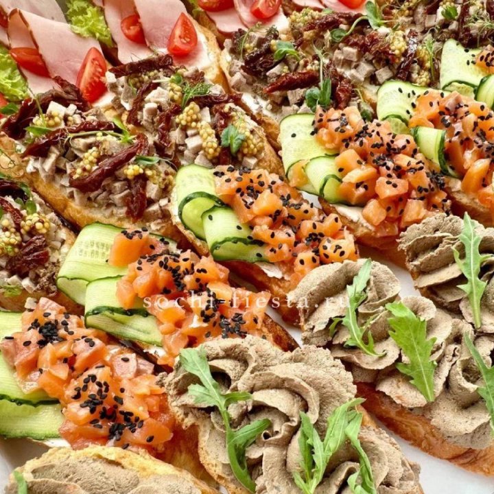 Брускетта "4 вкуса иксель" в Великом Новгороде