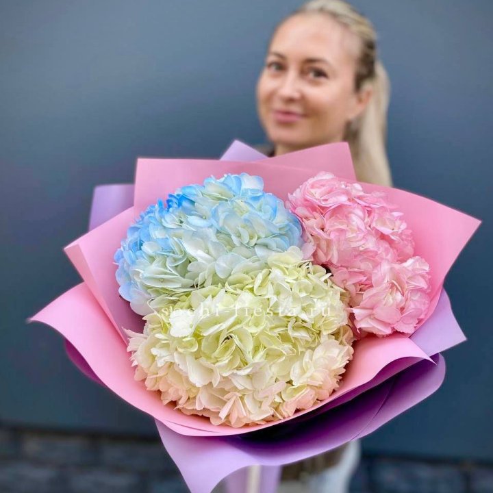 Букет гортензий "Тоника" в Великом Новгороде