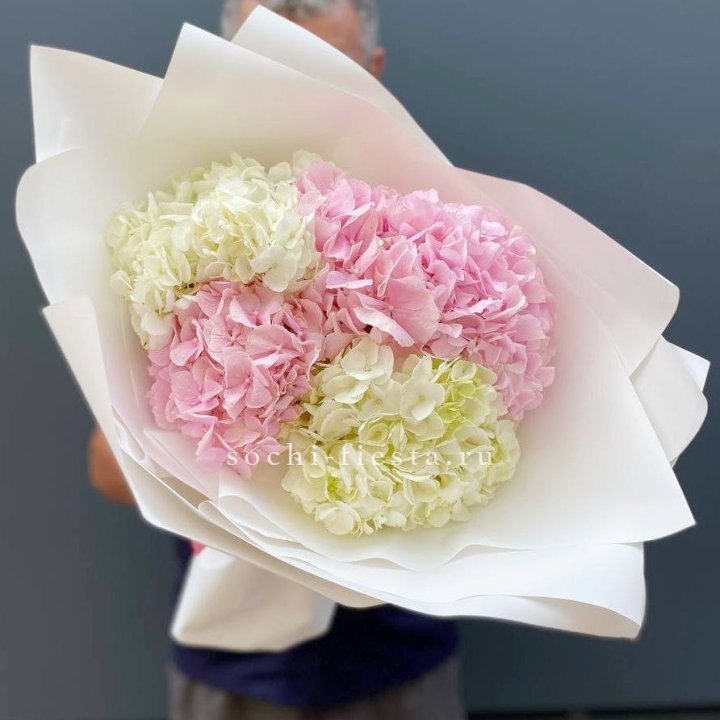 Букет гортензий №5 в Великом Новгороде