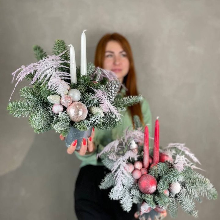 Новогодняя композиция "Кандилай" в Великом Новгороде