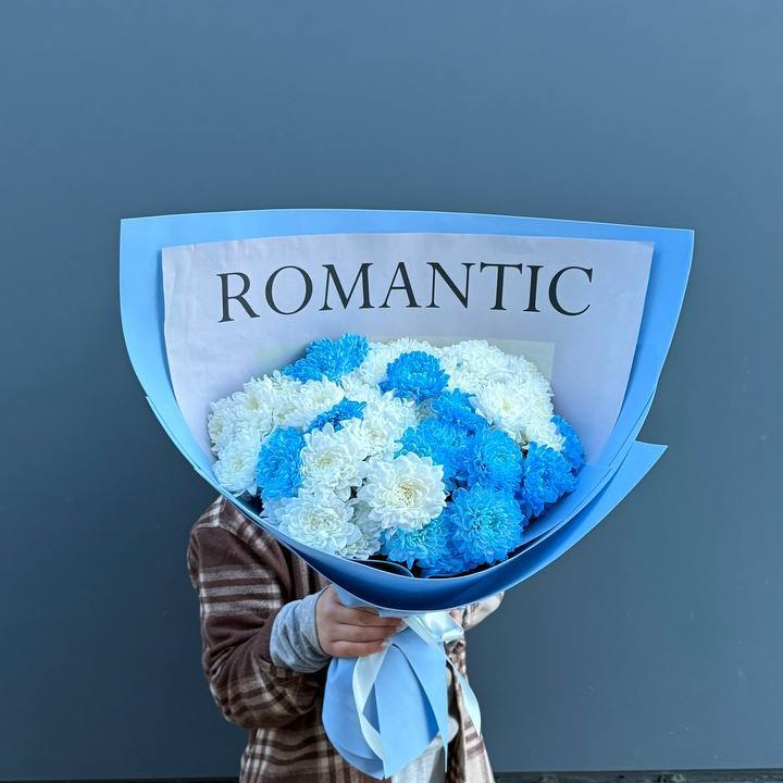 Дуо хризантем в Великом Новгороде