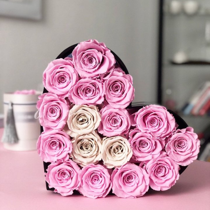 Сердце из роз в Великом Новгороде