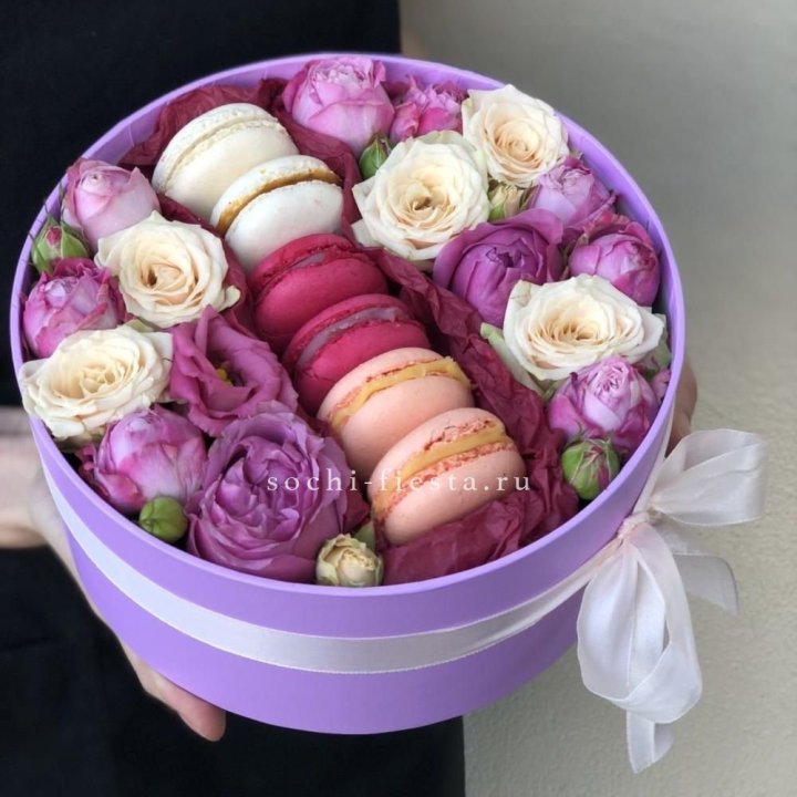 Цветочный бокс "Лаванди" в Великом Новгороде