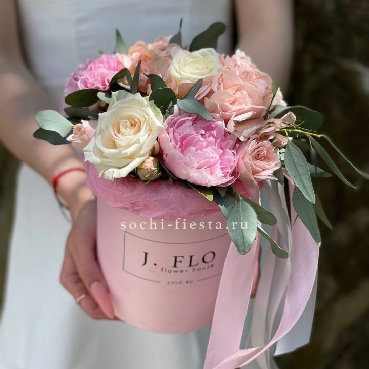 Цветочный бокс Mini №1 в Великом Новгороде