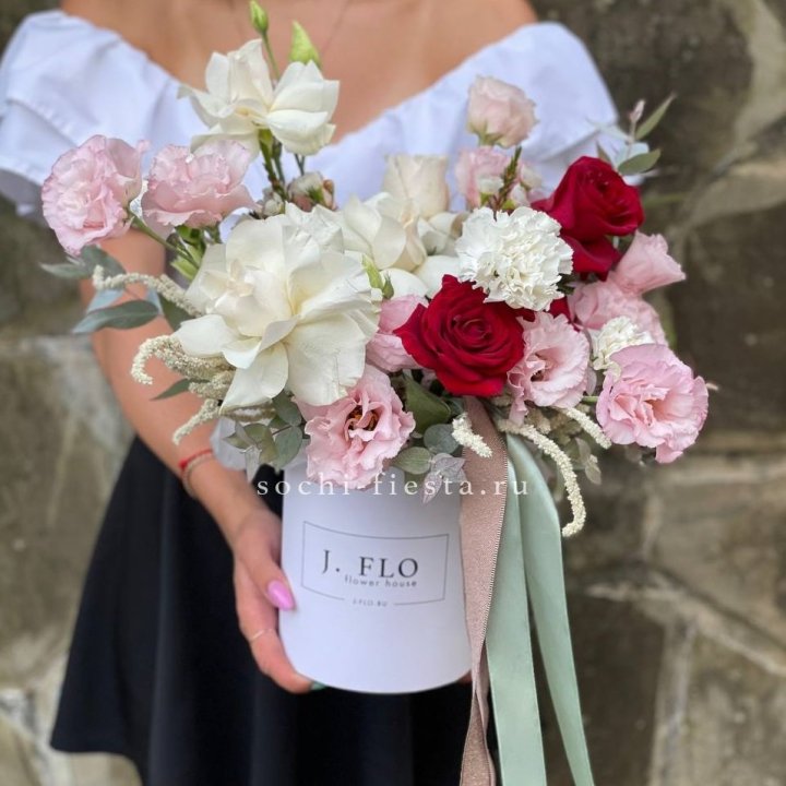 Цветочный бокс Mini №3 в Великом Новгороде