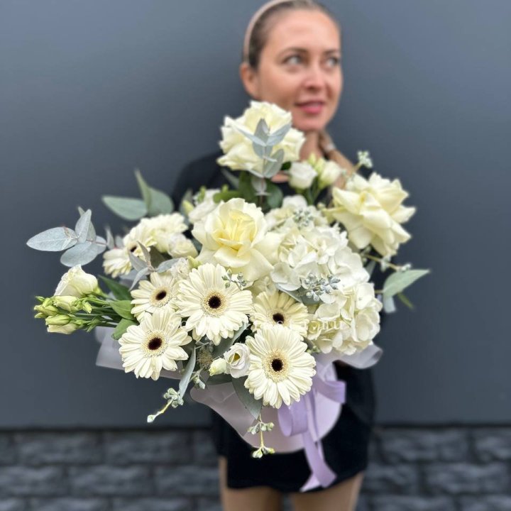 Цветочный бокс "Лавандовый сон" в Великом Новгороде