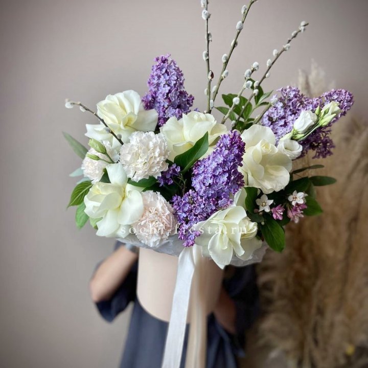 Цветочный бокс "Воскресенье" в Великом Новгороде