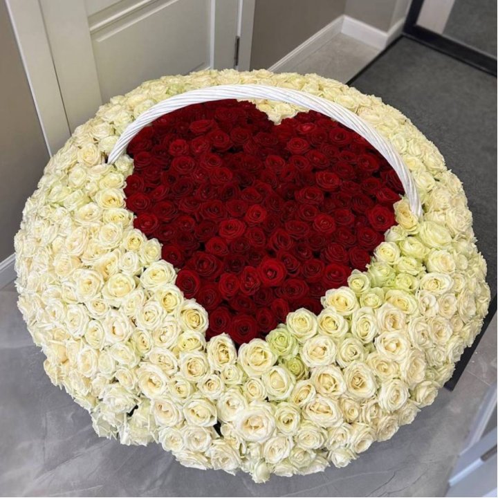 501 роза сердце в Великом Новгороде