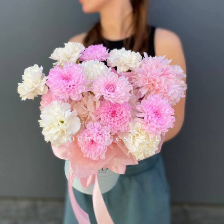 Коробка с цветами "Фиона" в Великом Новгороде