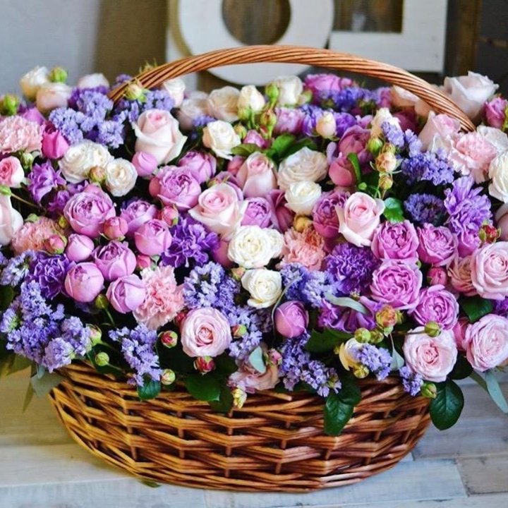 Корзина "Лаванда" в Великом Новгороде