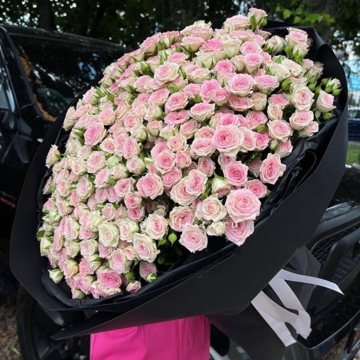 101 кустовая роза "Твистер" в Великом Новгороде